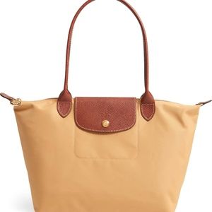 Longchamp Le Pliage Yellow Medium Shoulder Tote